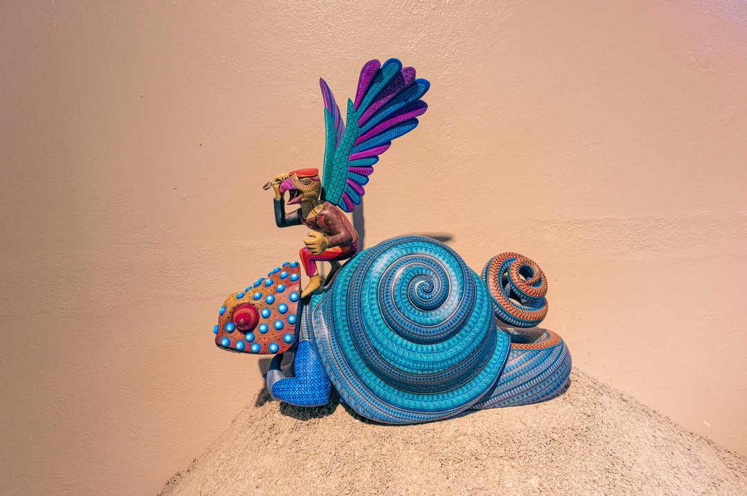 Multicolored Hand Carved Sculptures Inspired By Mexican Folk Art By Jacobo And Maria Angeles (4)