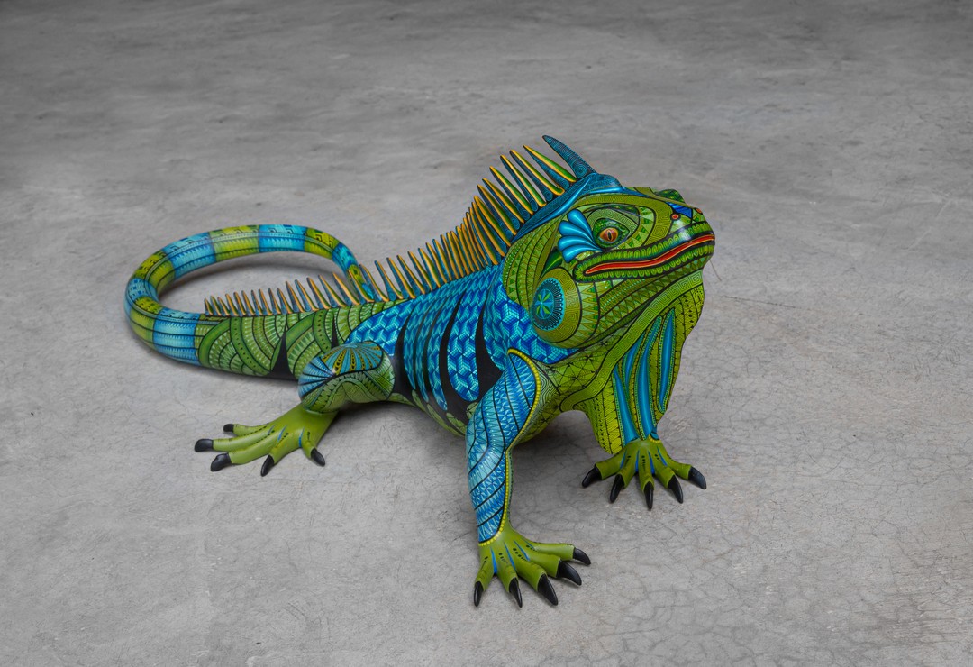 Multicolored Hand Carved Sculptures Inspired By Mexican Folk Art By Jacobo And Maria Angeles (6)