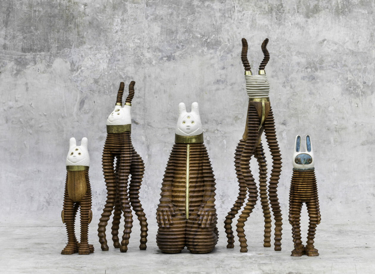 Otherworldly Creature Sculptures And Masks By Spencer Hansen (18)