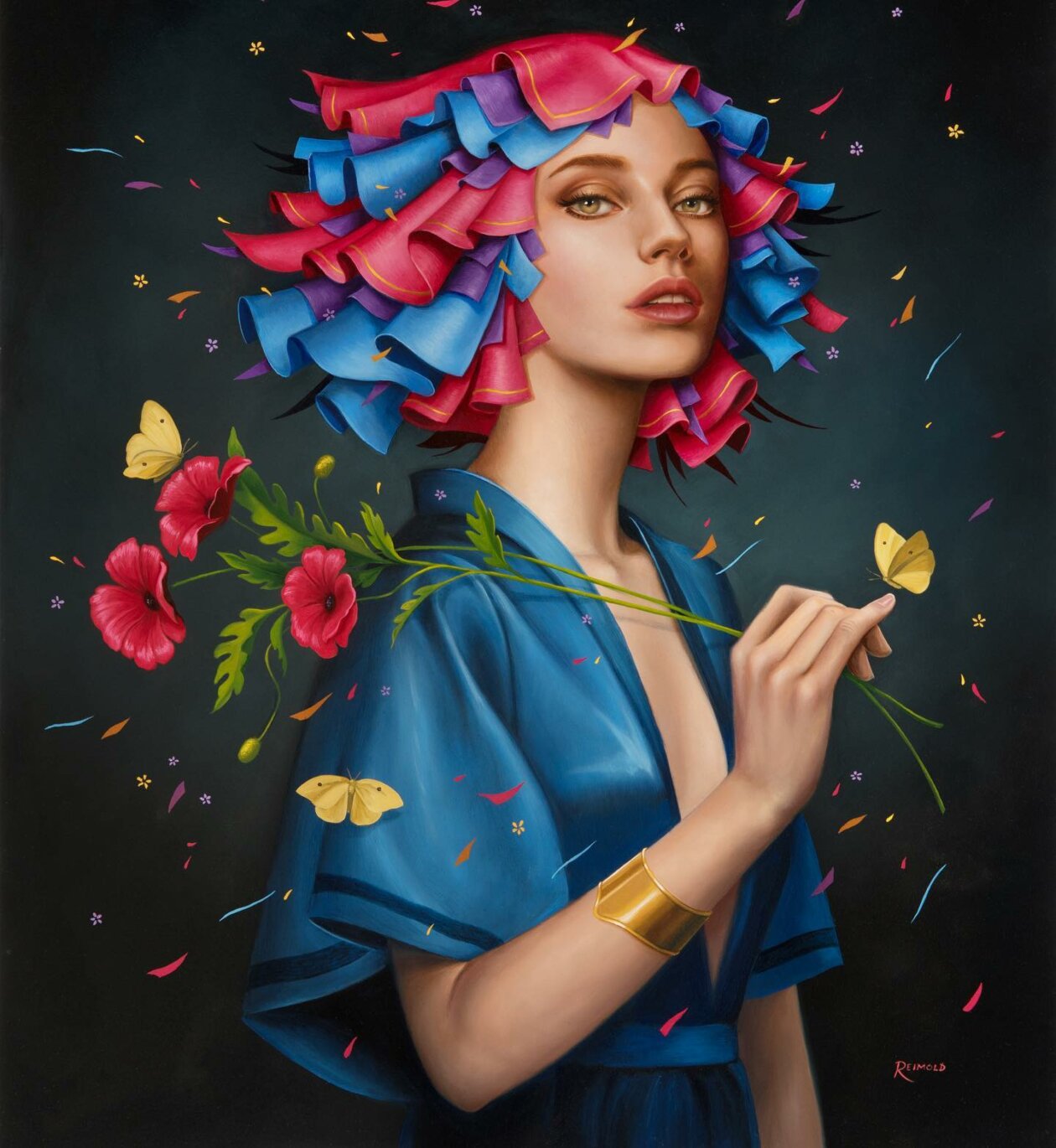 Powerful Female Portrait Paintings By Allison Reimold (1)