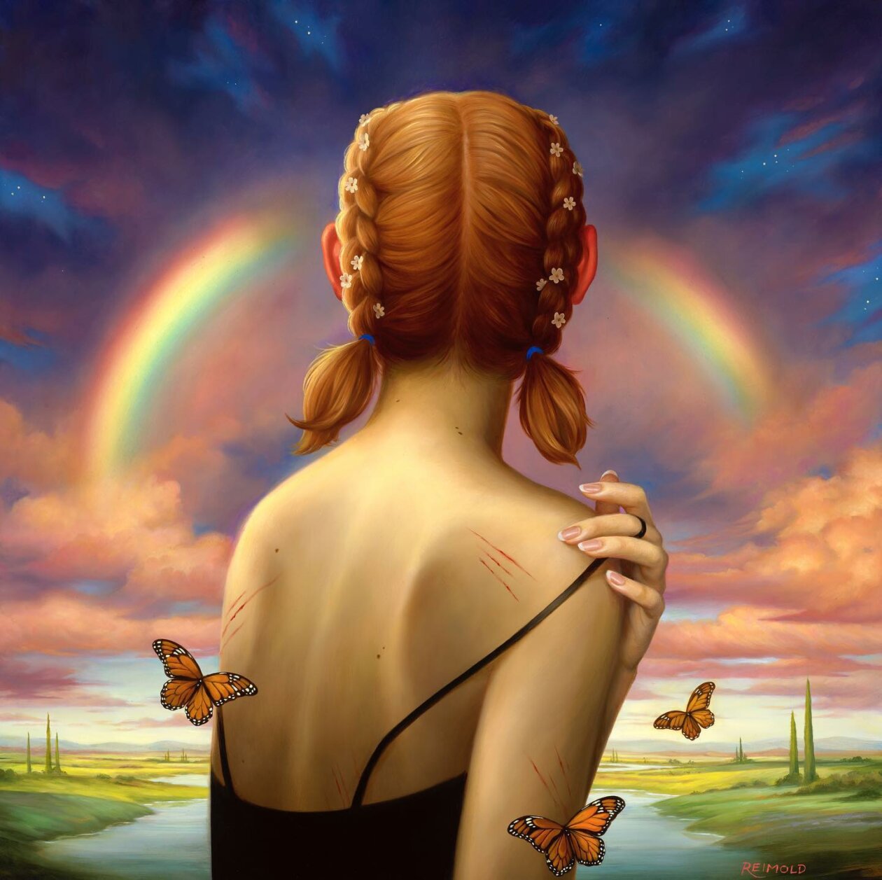 Powerful Female Portrait Paintings By Allison Reimold (15)