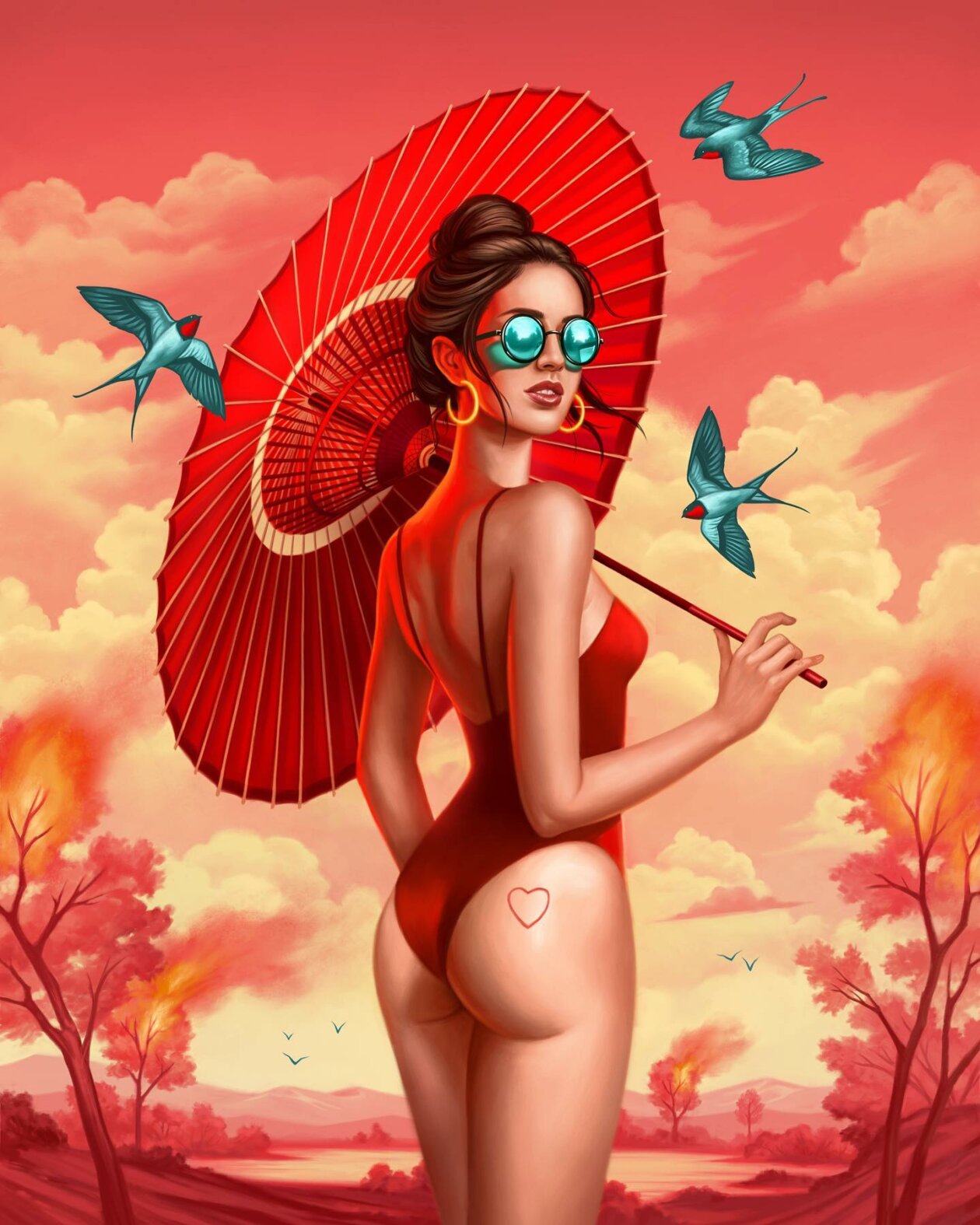 Powerful Female Portrait Paintings By Allison Reimold (2)