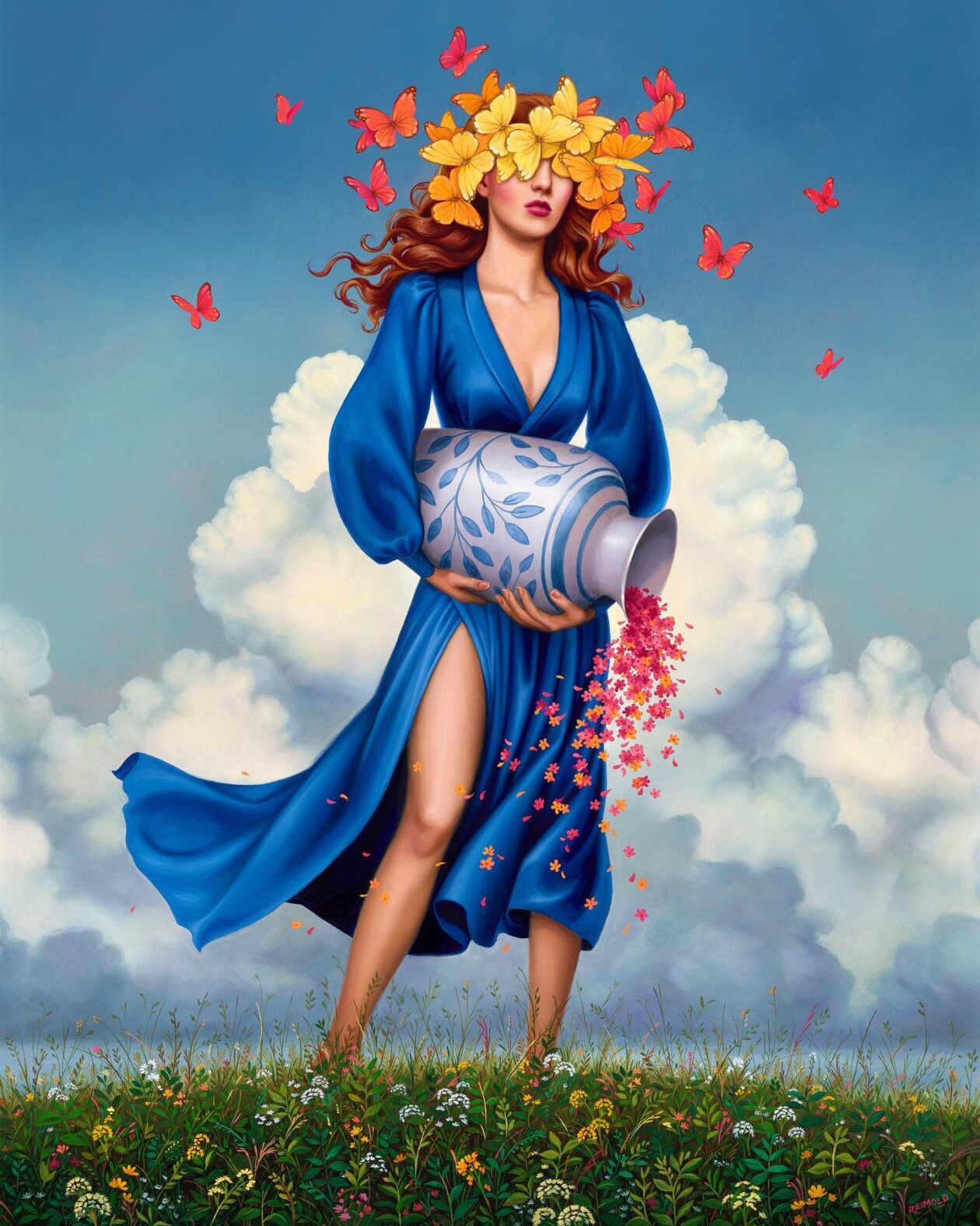 Powerful Female Portrait Paintings By Allison Reimold (5)