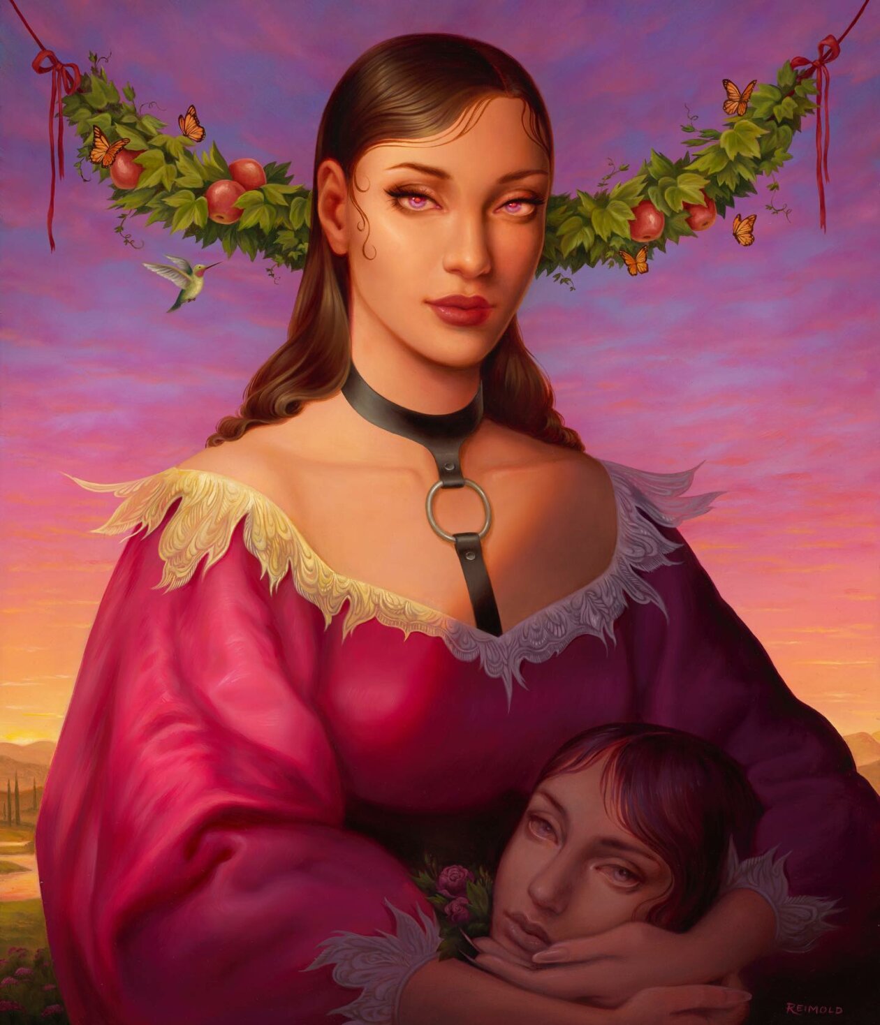 Powerful Female Portrait Paintings By Allison Reimold (9)