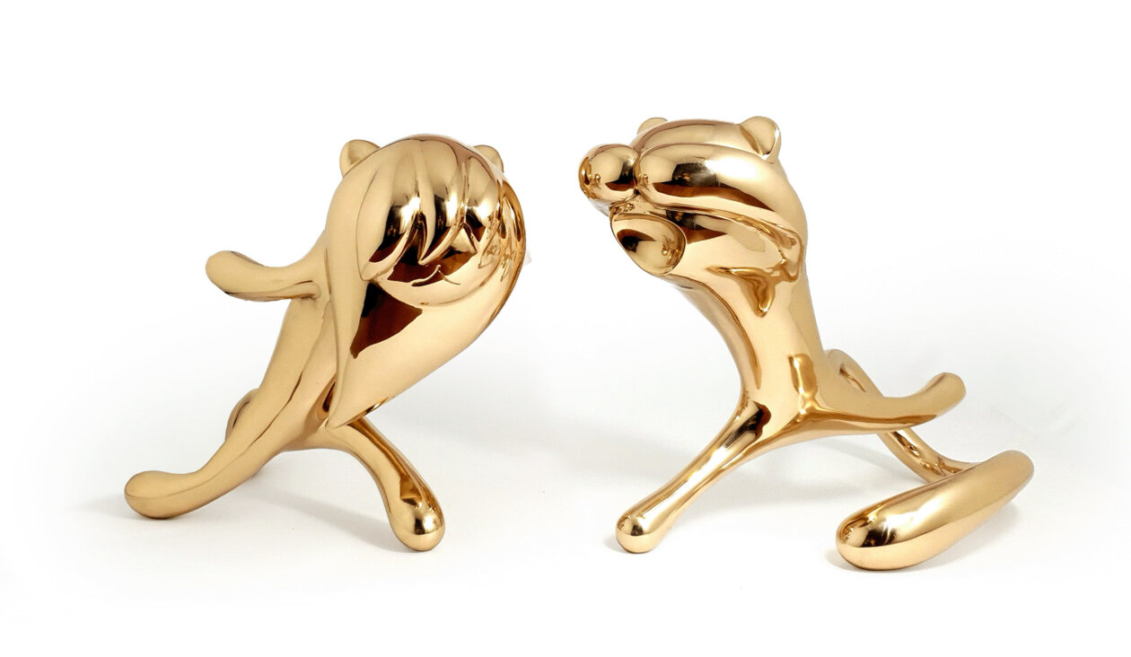 Fun Animal Polished Metal Sculptures By Ferdi B. Dick (6)