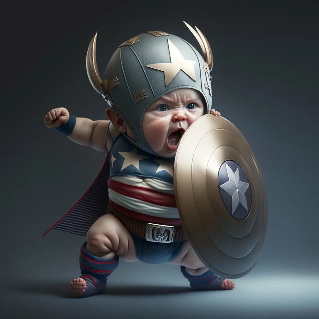 Marvel Babies Cute And Amusing Character Illustrations By Topher Welsh 13