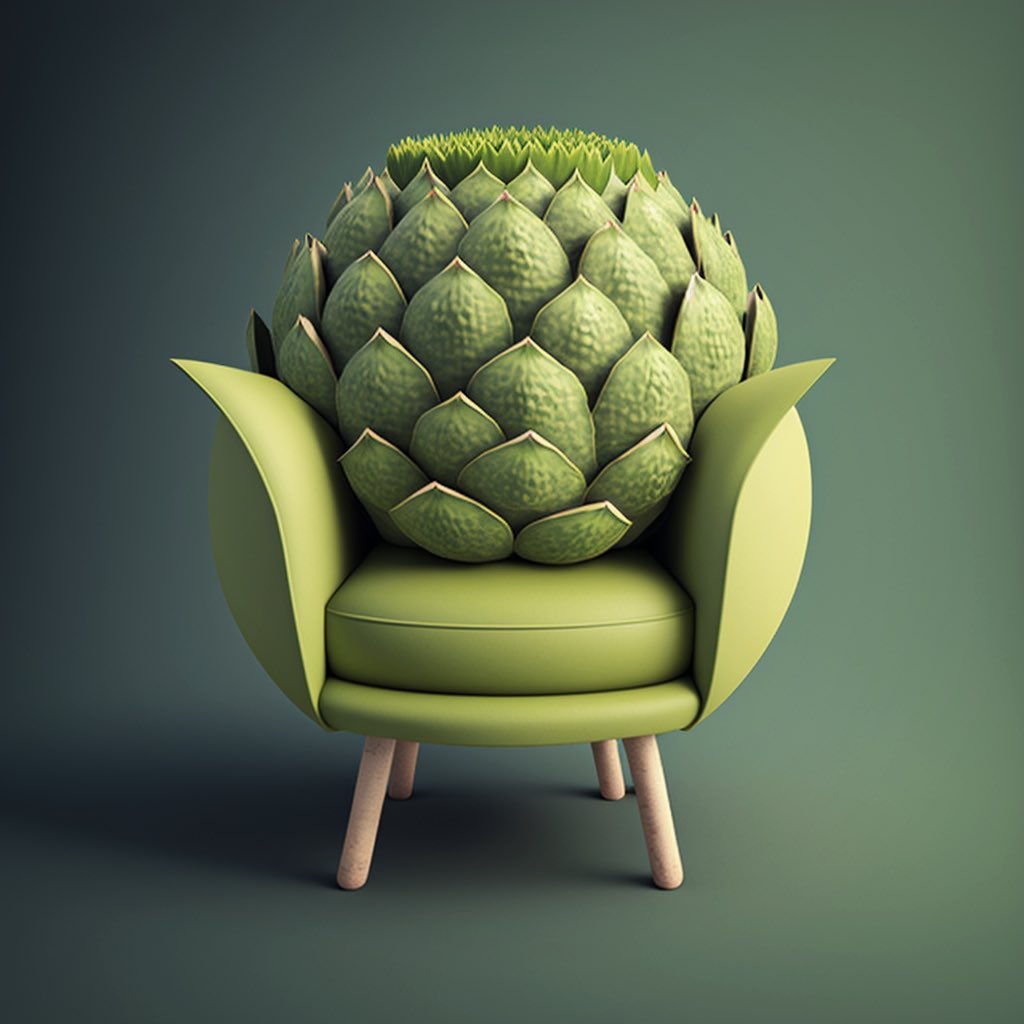 Playful Conceptual Chairs Inspired By Fruits And Vegetables, Designed By Bonny Carrera (11)