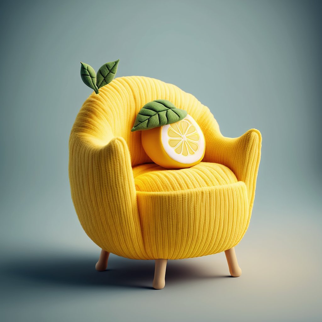Playful Conceptual Chairs Inspired By Fruits And Vegetables, Designed By Bonny Carrera (2)