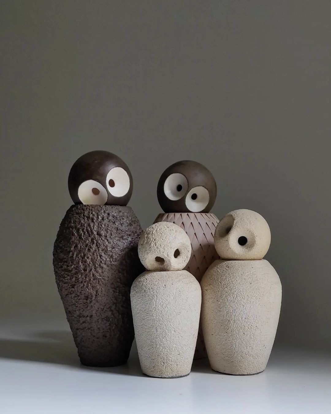 Abstract Figurative Ceramic Sculptures By Carlos Cabo (13)