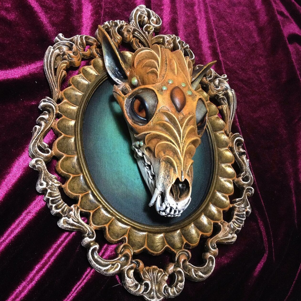 Dark Sculptures Made From Animal Skulls By Chris Haas (17)