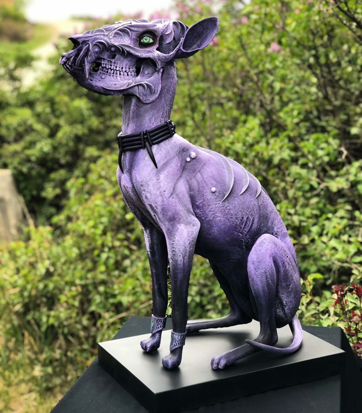 Dark Sculptures Made From Animal Skulls By Chris Haas (18)