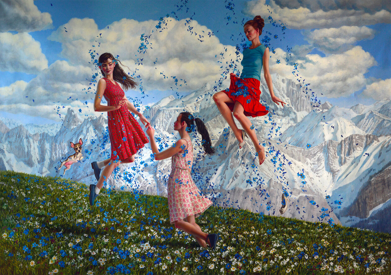 Dreamlike Figurative Portrait Paintings By Jana Brike (14)