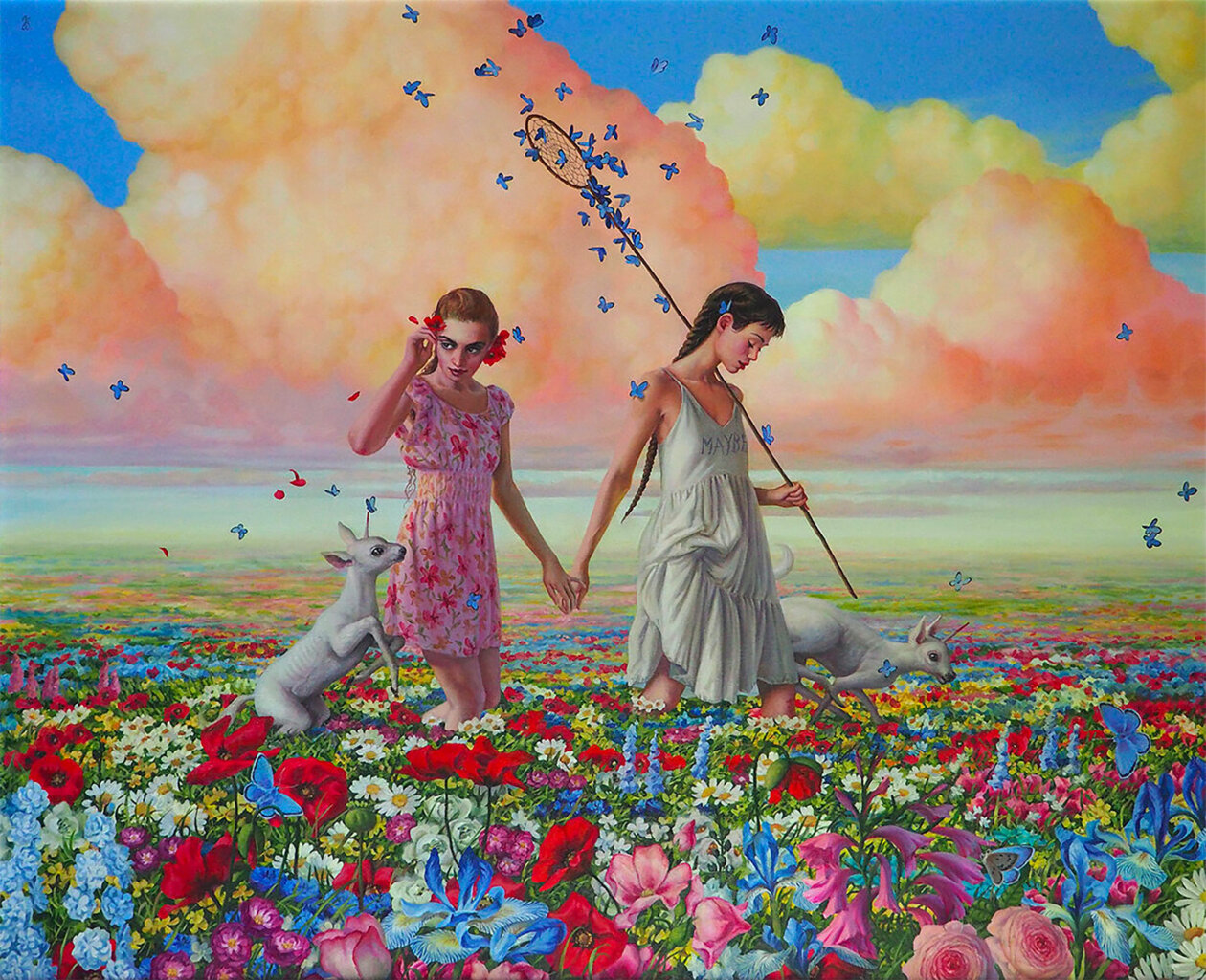 Dreamlike Figurative Portrait Paintings By Jana Brike (17)