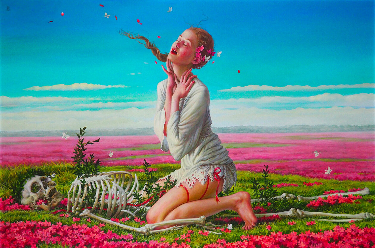 Dreamlike Figurative Portrait Paintings By Jana Brike (18)