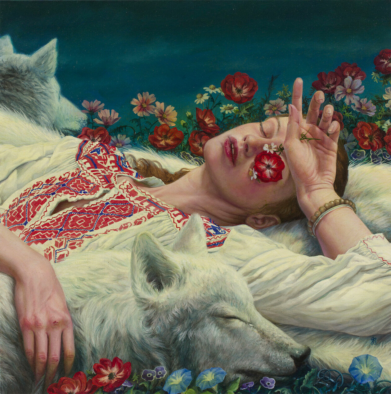 Dreamlike Figurative Portrait Paintings By Jana Brike (2)