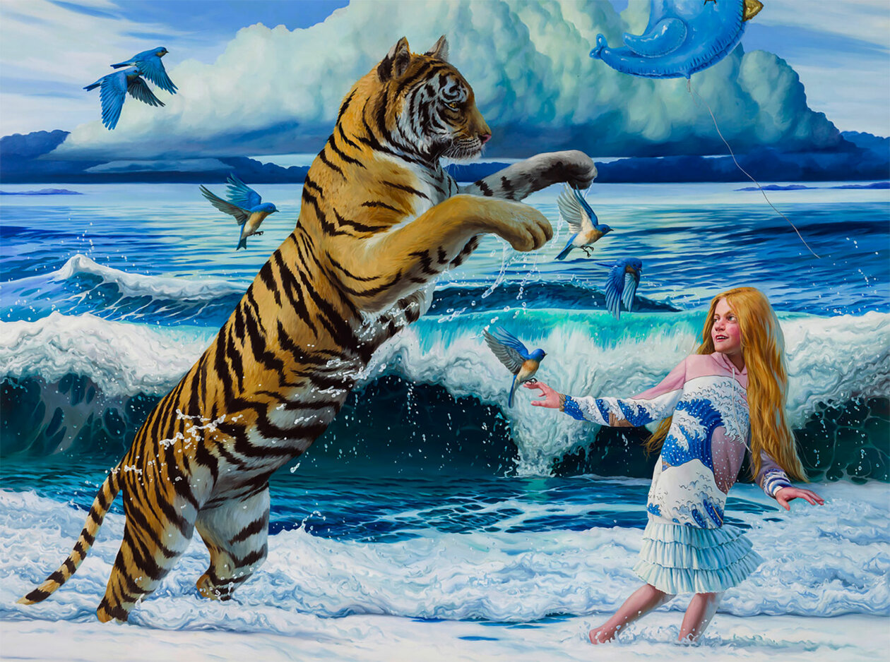 Dreamlike Figurative Portrait Paintings By Jana Brike (20)