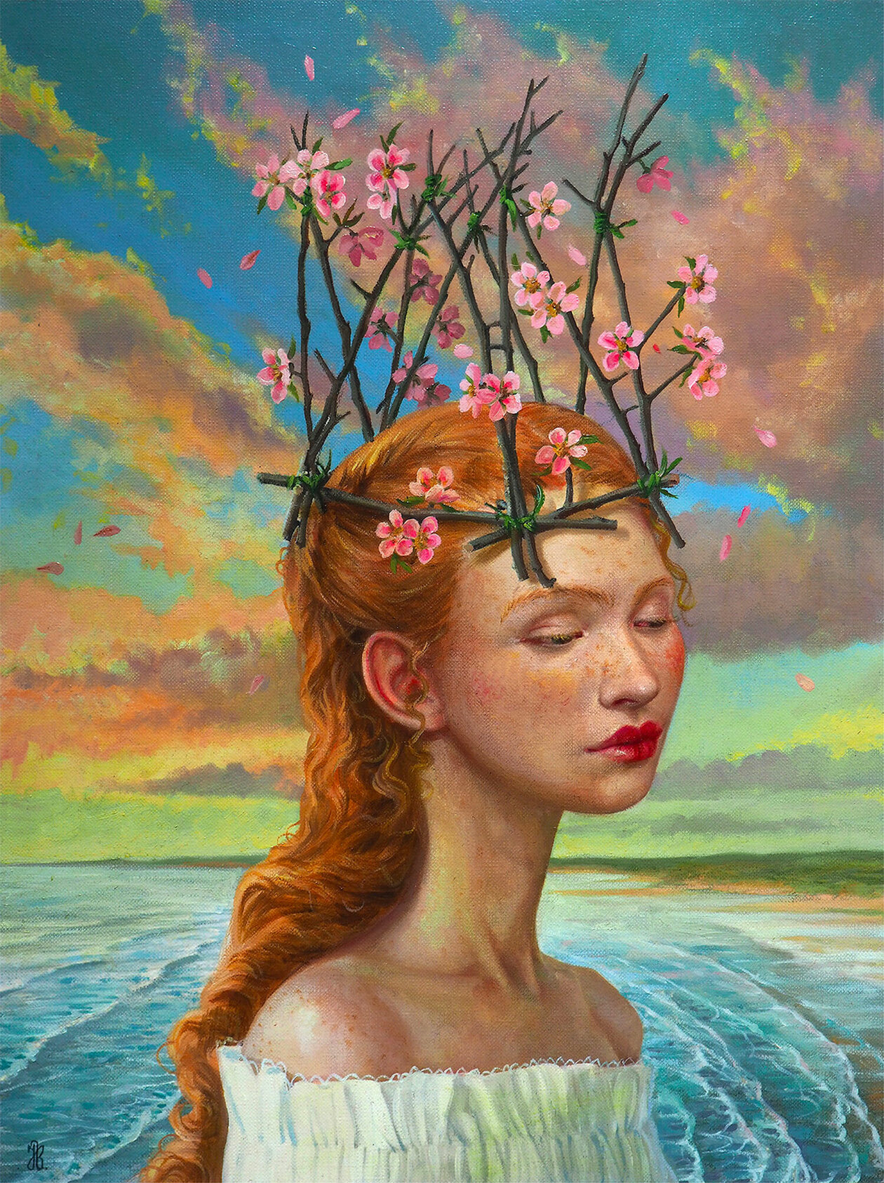 Dreamlike Figurative Portrait Paintings By Jana Brike (5)