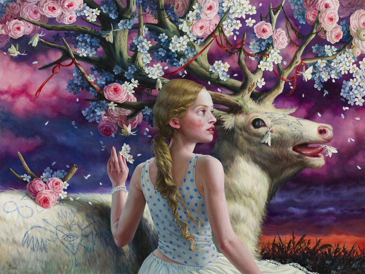 Dreamlike Figurative Portrait Paintings By Jana Brike (8)