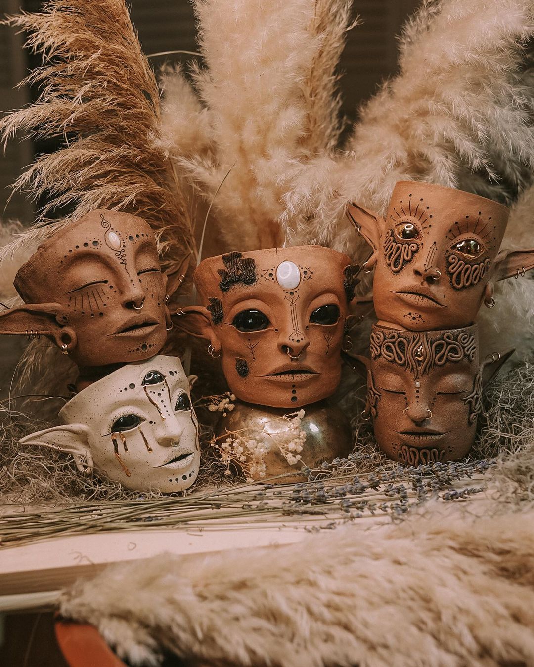 Fantasy Wonderland, Detailed Ceramics By Kenzie (13)