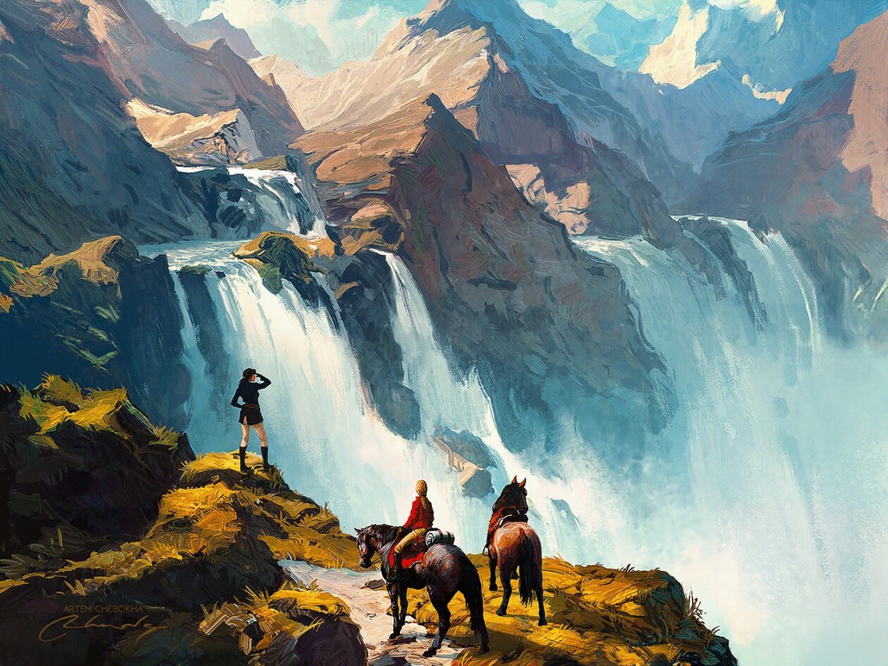 Far Lands, An Ethereal Illustration Series By Artem Chebokha (3)