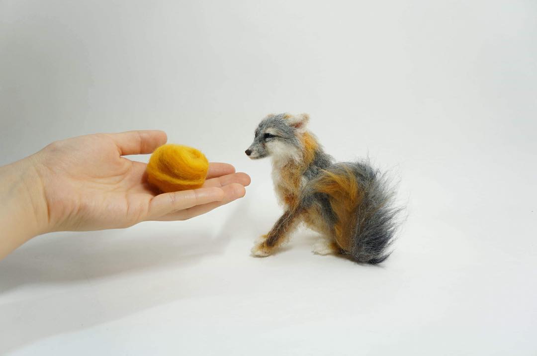 Hyper Realistic Vegan Needle Felted Animals By Elizabeth Perez (9)