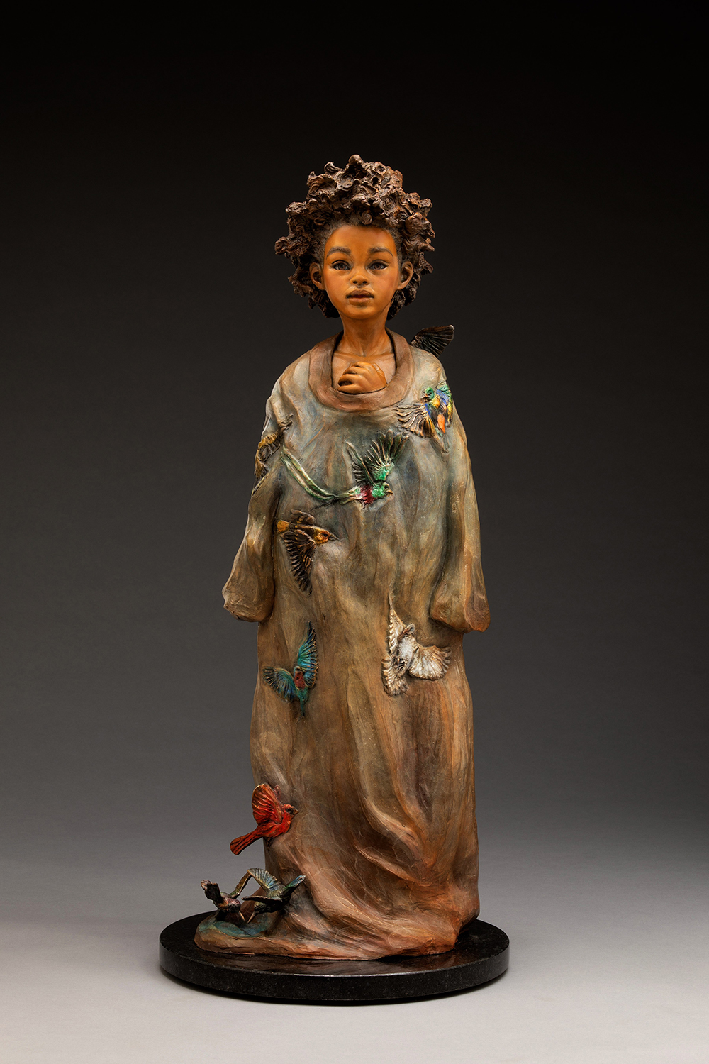 Poetic Figurative Bronze Sculptures By Angela Mia De La Vega (4)