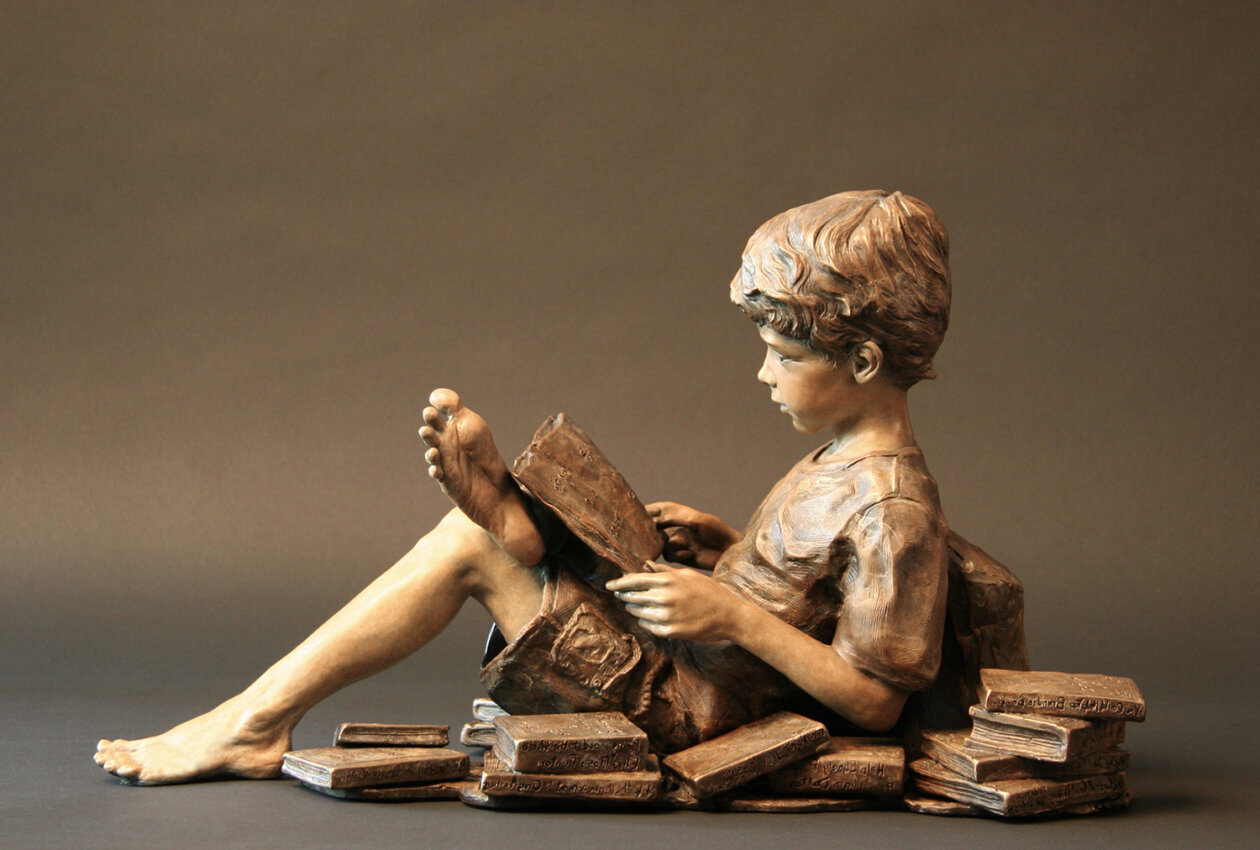 Poetic Figurative Bronze Sculptures By Angela Mia De La Vega (9)