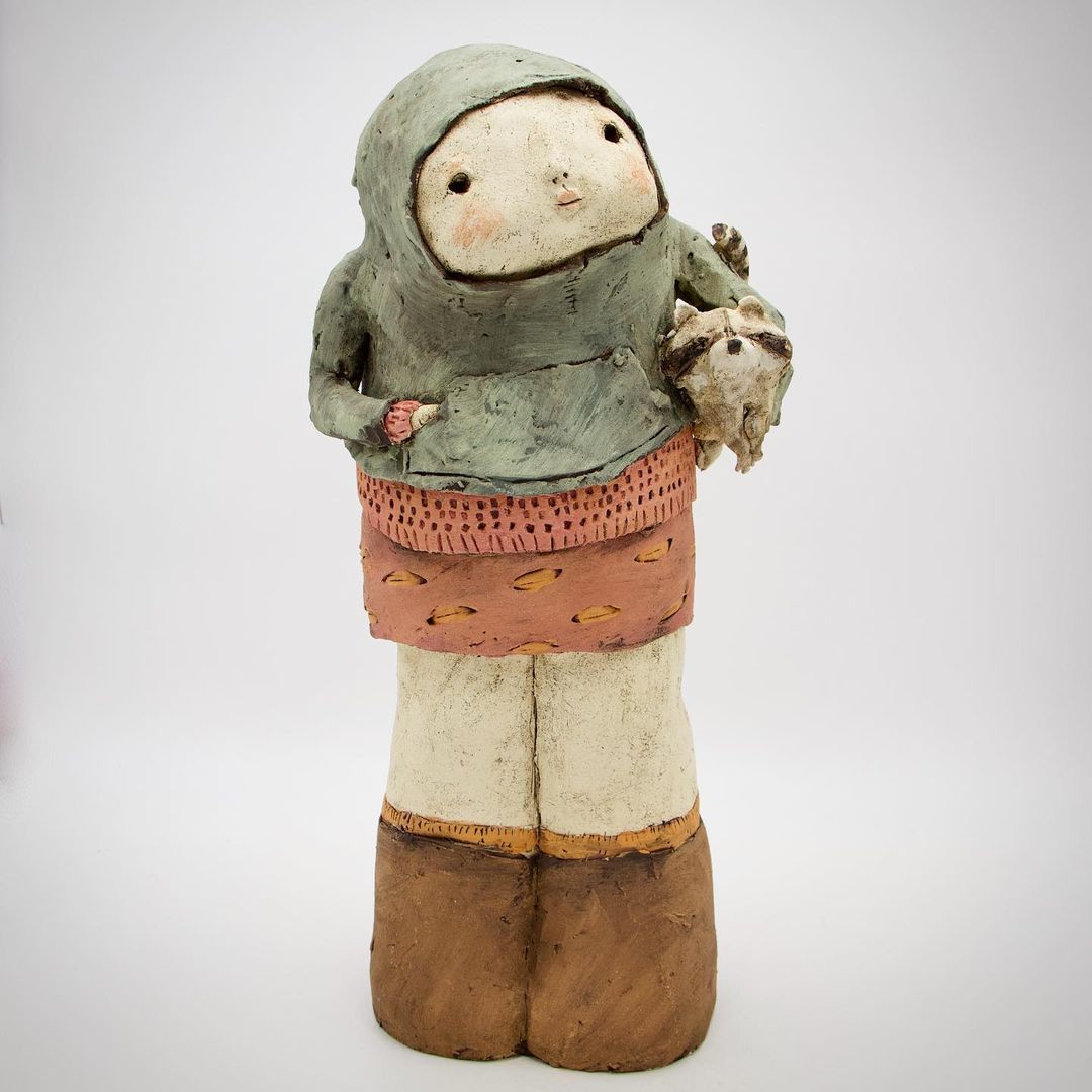 Poetic Figurative Ceramic Sculptures By Anne Sophie Gilloen (3)