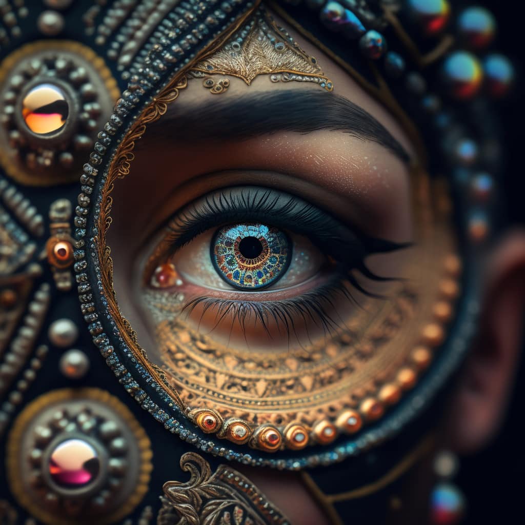 Stunning Ai Generated Portraits Of People Ornated With Jewelry By Swaroop Guhathakurta (3)