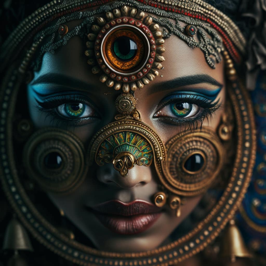 Stunning Ai Generated Portraits Of People Ornated With Jewelry By Swaroop Guhathakurta (8)