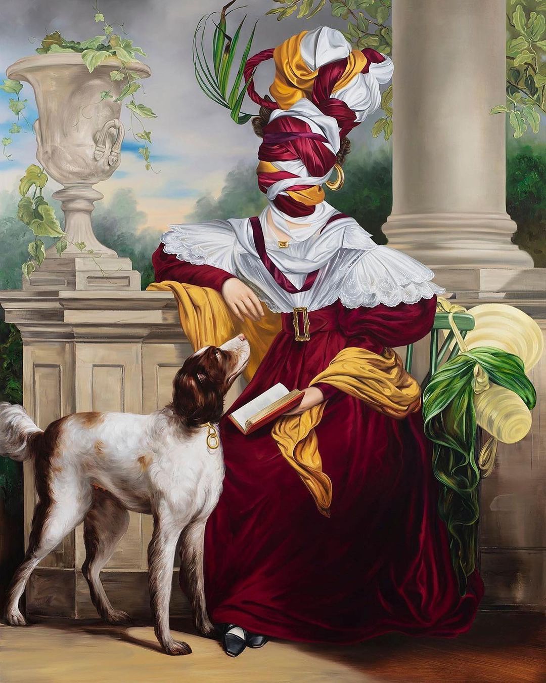 Surrealistic Reinterpretation Of The Classical Portrait Style By Ewa Juszkiewicz (14)