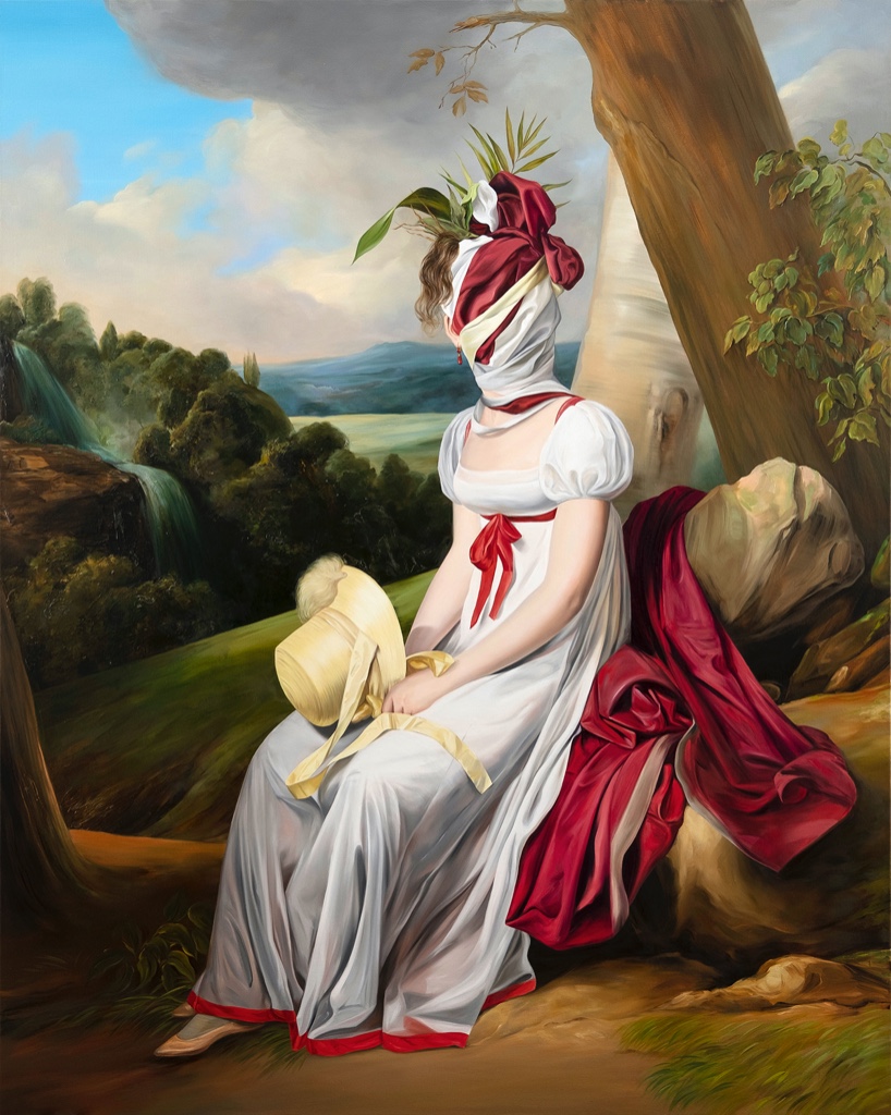 Surrealistic Reinterpretation Of The Classical Portrait Style By Ewa Juszkiewicz (21)