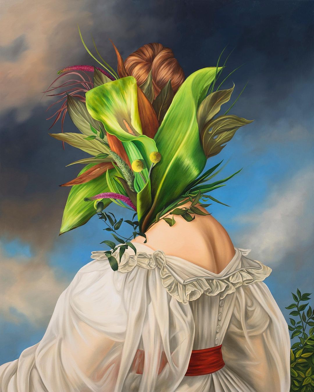 Surrealistic Reinterpretation Of The Classical Portrait Style By Ewa Juszkiewicz (5)