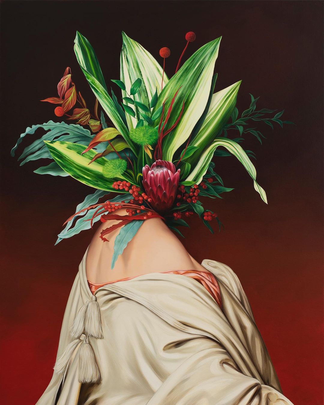 Surrealistic Reinterpretation Of The Classical Portrait Style By Ewa Juszkiewicz (7)