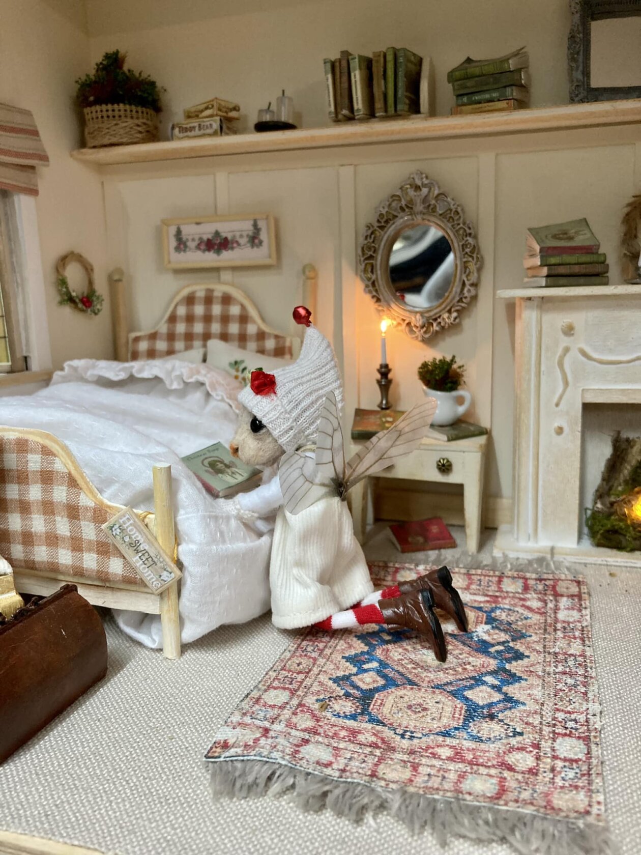 Tales From The Old Thread House, Cute Needle Felted Mice Dolls By Rebecca Wheeler (13)