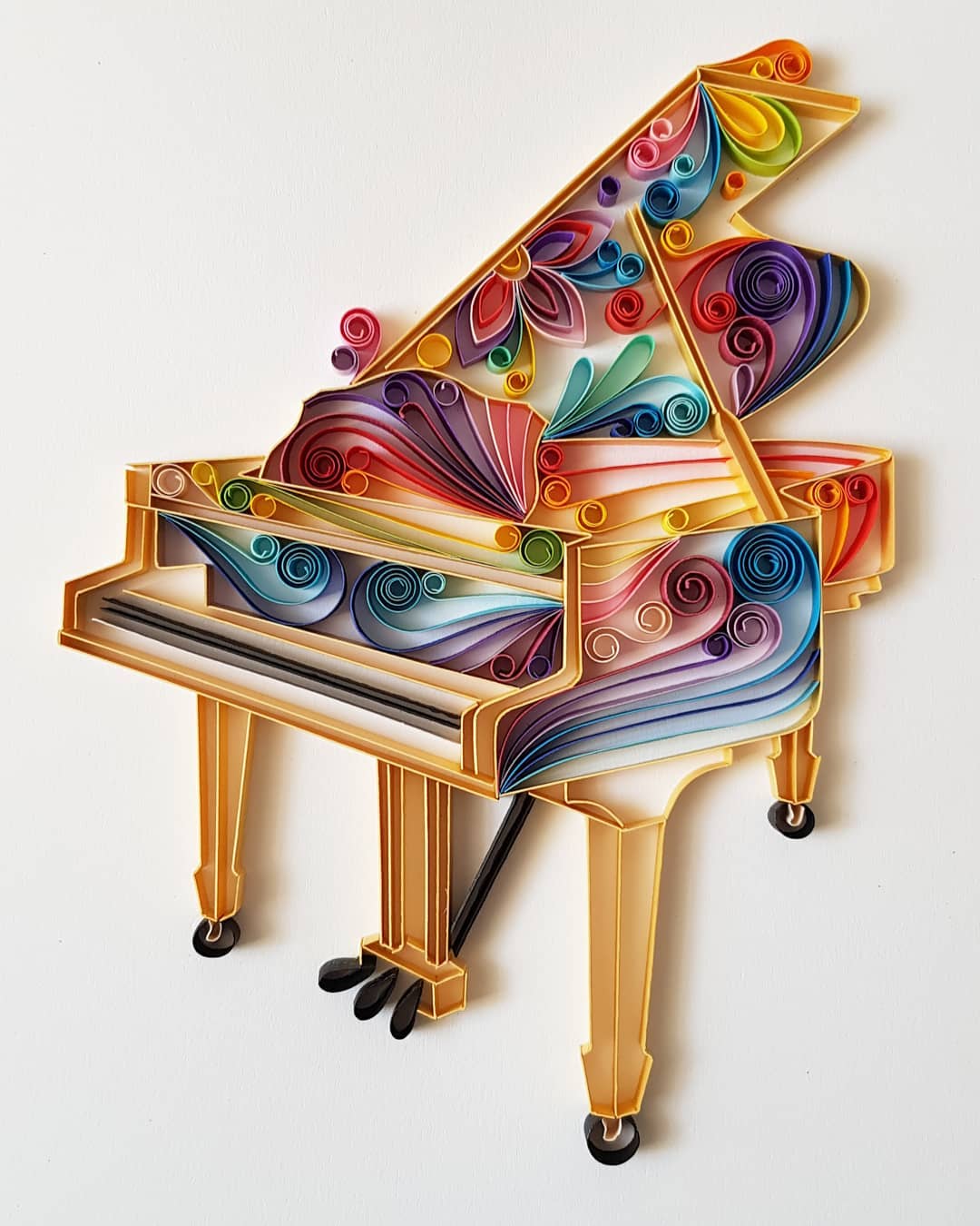 The Paper Quilling Art Of Gergana Pencheva (7)