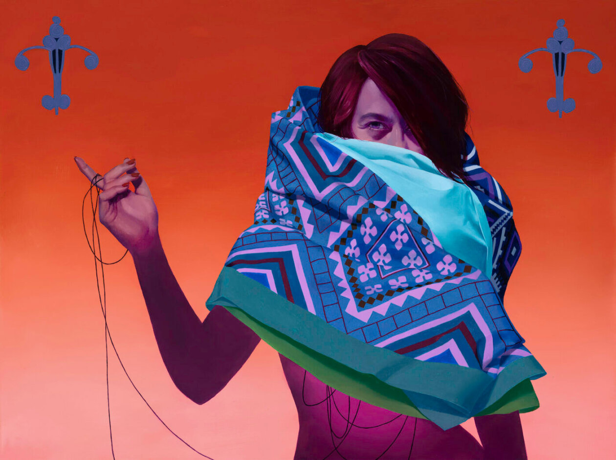 Transitions, Neo Folkloric Portrait Paintings By Simona Ruscheva (13)