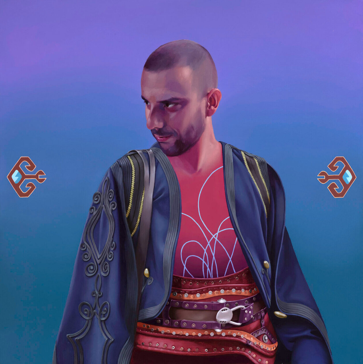 Transitions, Neo Folkloric Portrait Paintings By Simona Ruscheva (6)