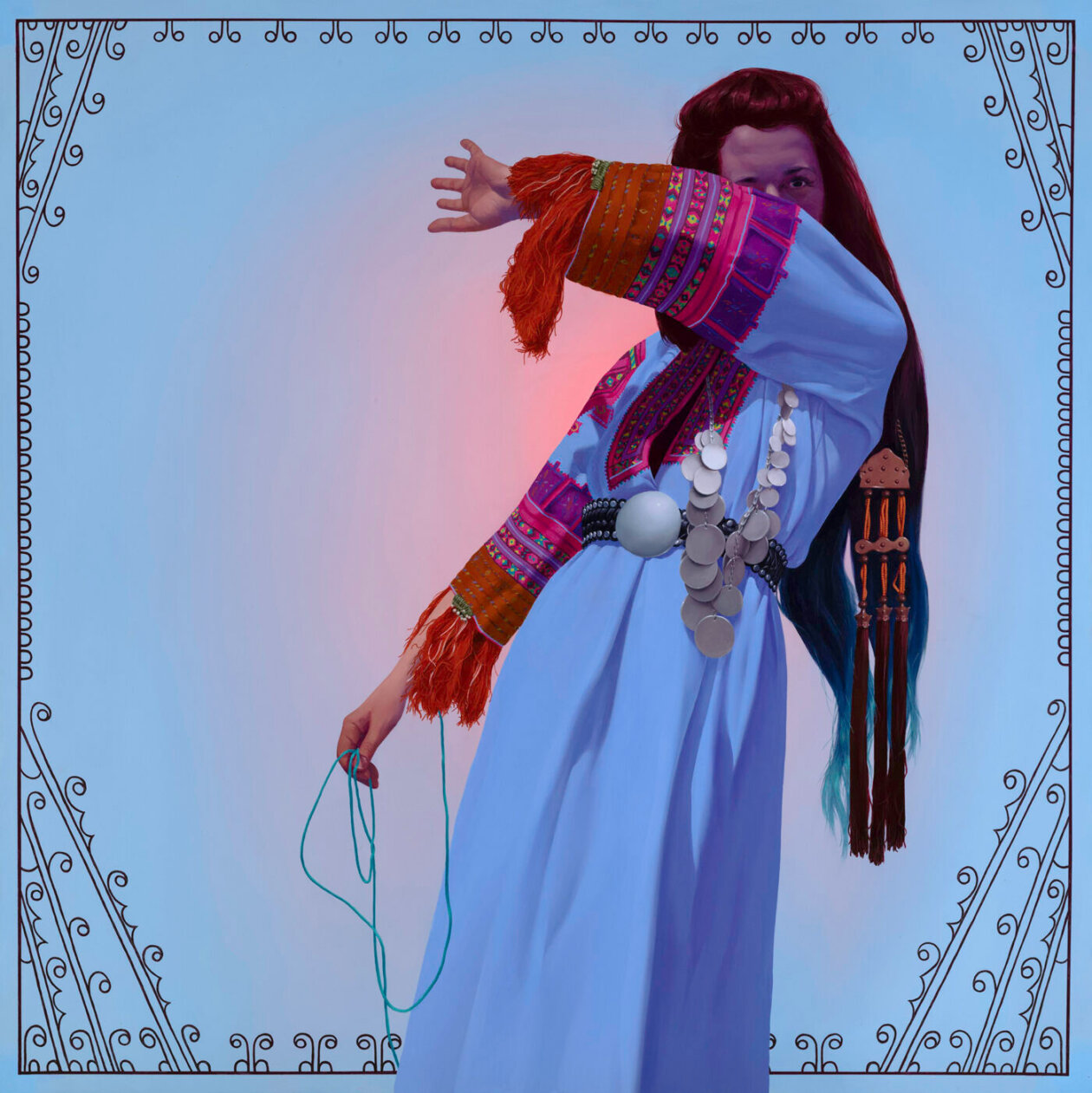 Transitions, Neo Folkloric Portrait Paintings By Simona Ruscheva (8)