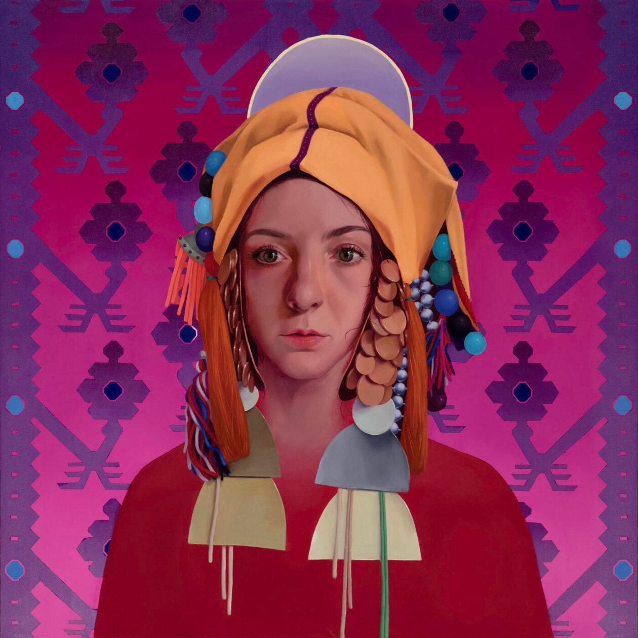 Transitions, Neo Folkloric Portrait Paintings By Simona Ruscheva (9)