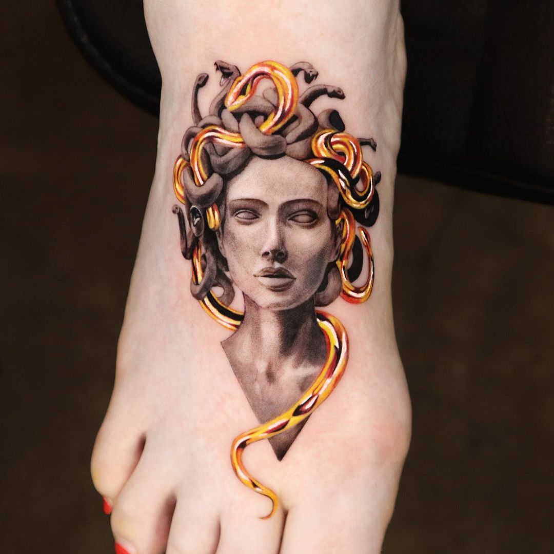 Whimsically Realistic Metallic Tattoos By Jooa (1)