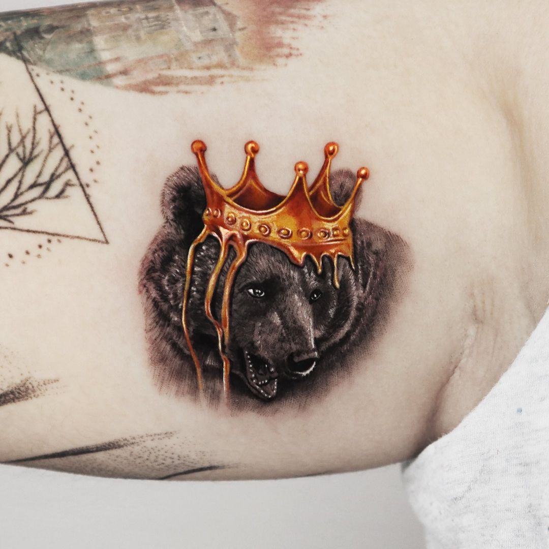 Whimsically Realistic Metallic Tattoos By Jooa (2)