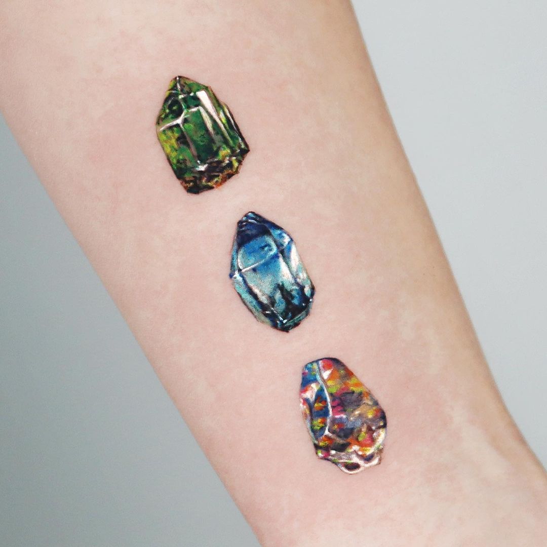 Whimsically Realistic Metallic Tattoos By Jooa (20)