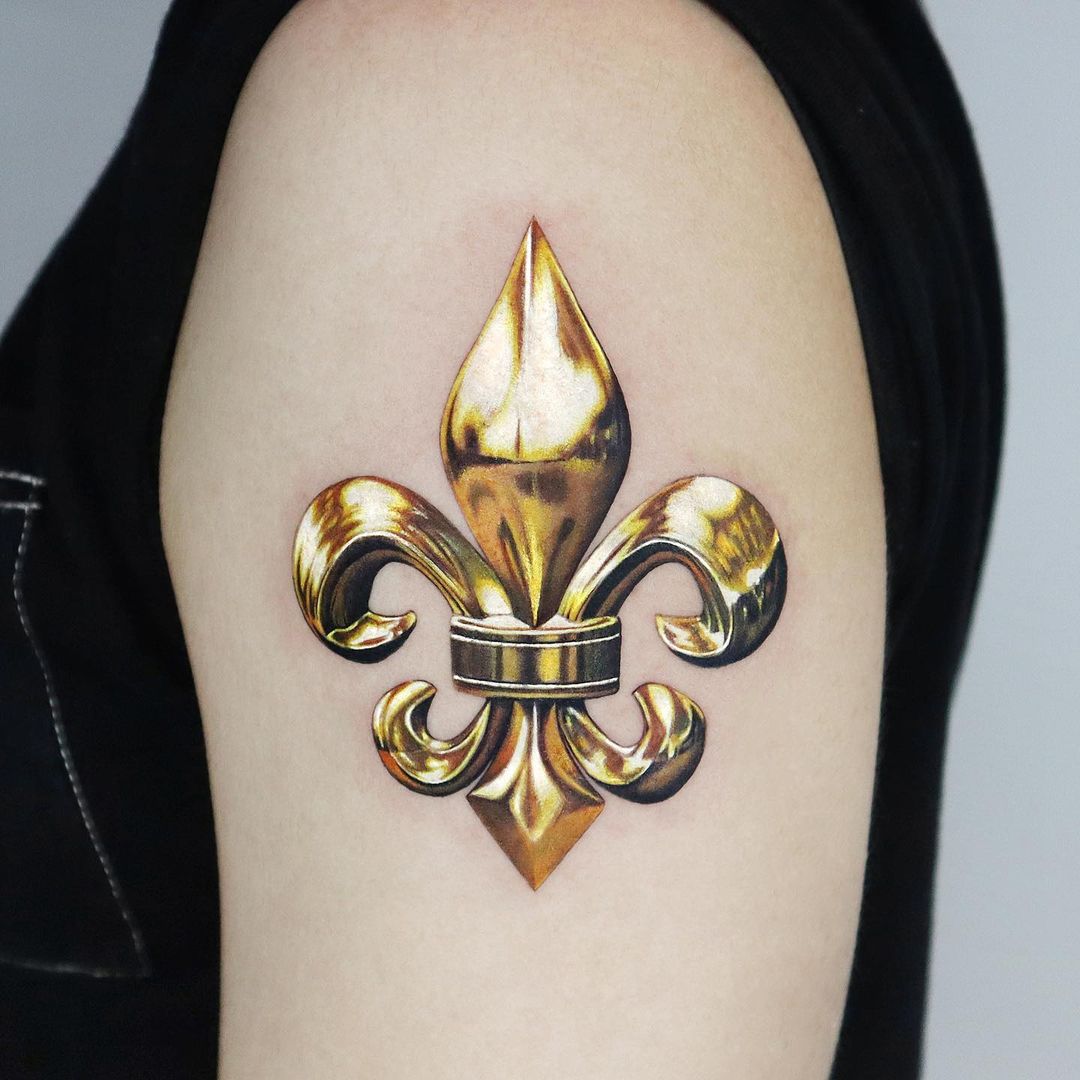 Whimsically Realistic Metallic Tattoos By Jooa (25)