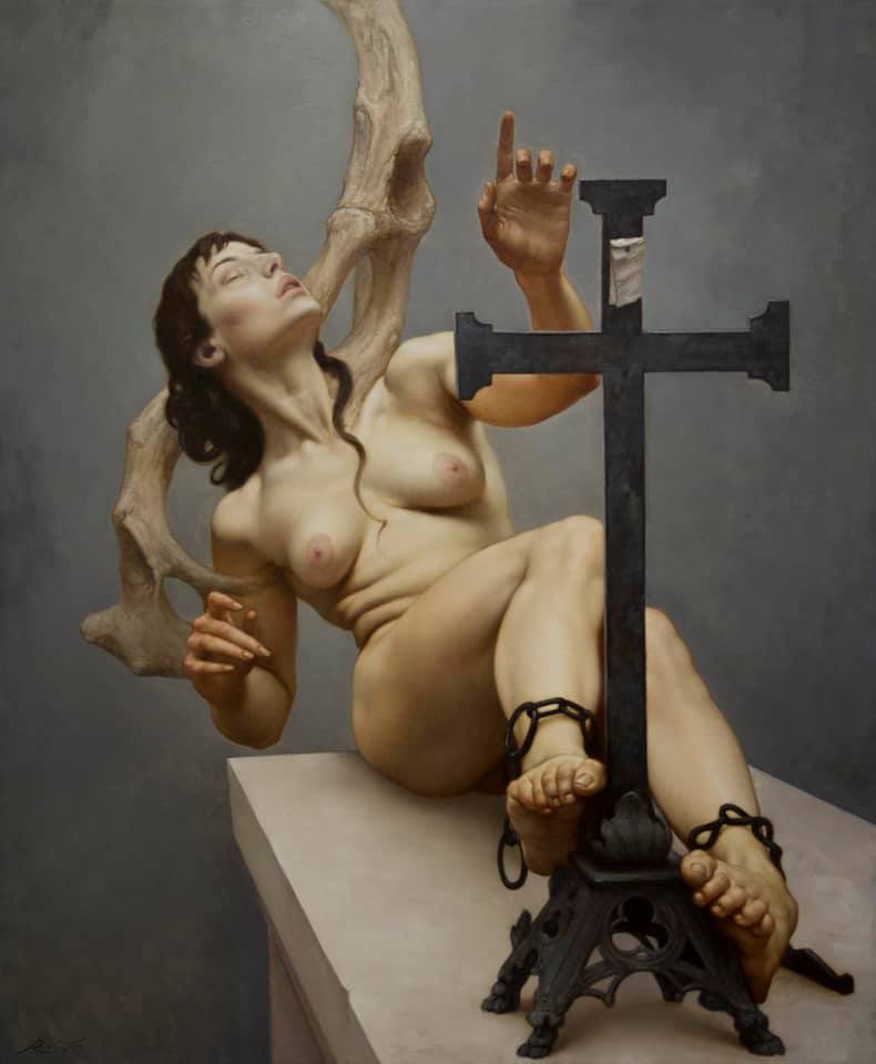 Baroque And Surrealism, Formidable Neoclassical Paintings By Roberto Ferri (6)