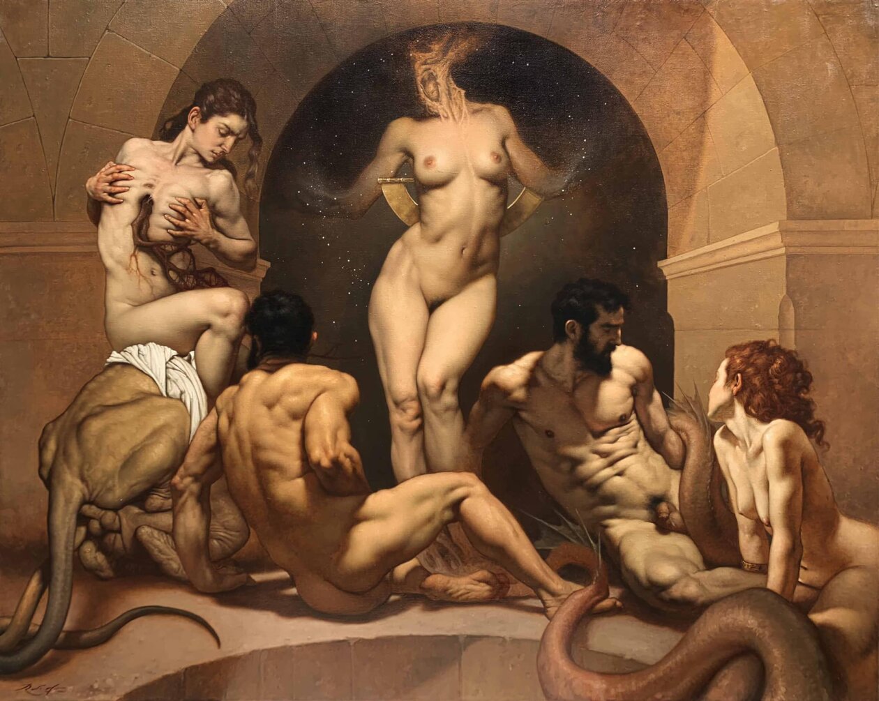 Baroque And Surrealism, Formidable Neoclassical Paintings By Roberto Ferri (8)