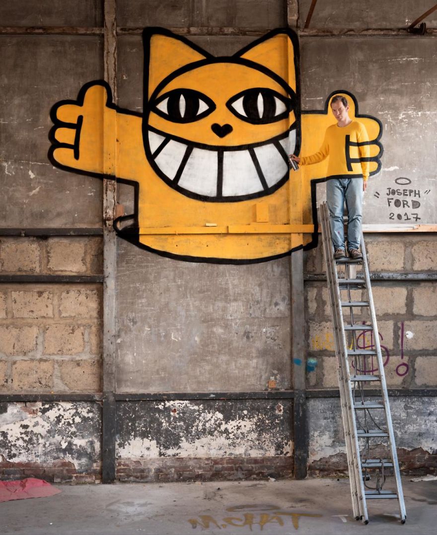 Camouflage, Sweaters Blended Into The Background By Joseph Ford (3)