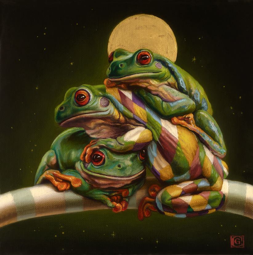 Kids And Animals, Enchanting Portrait Paintings By Claudia Giraudo (11)