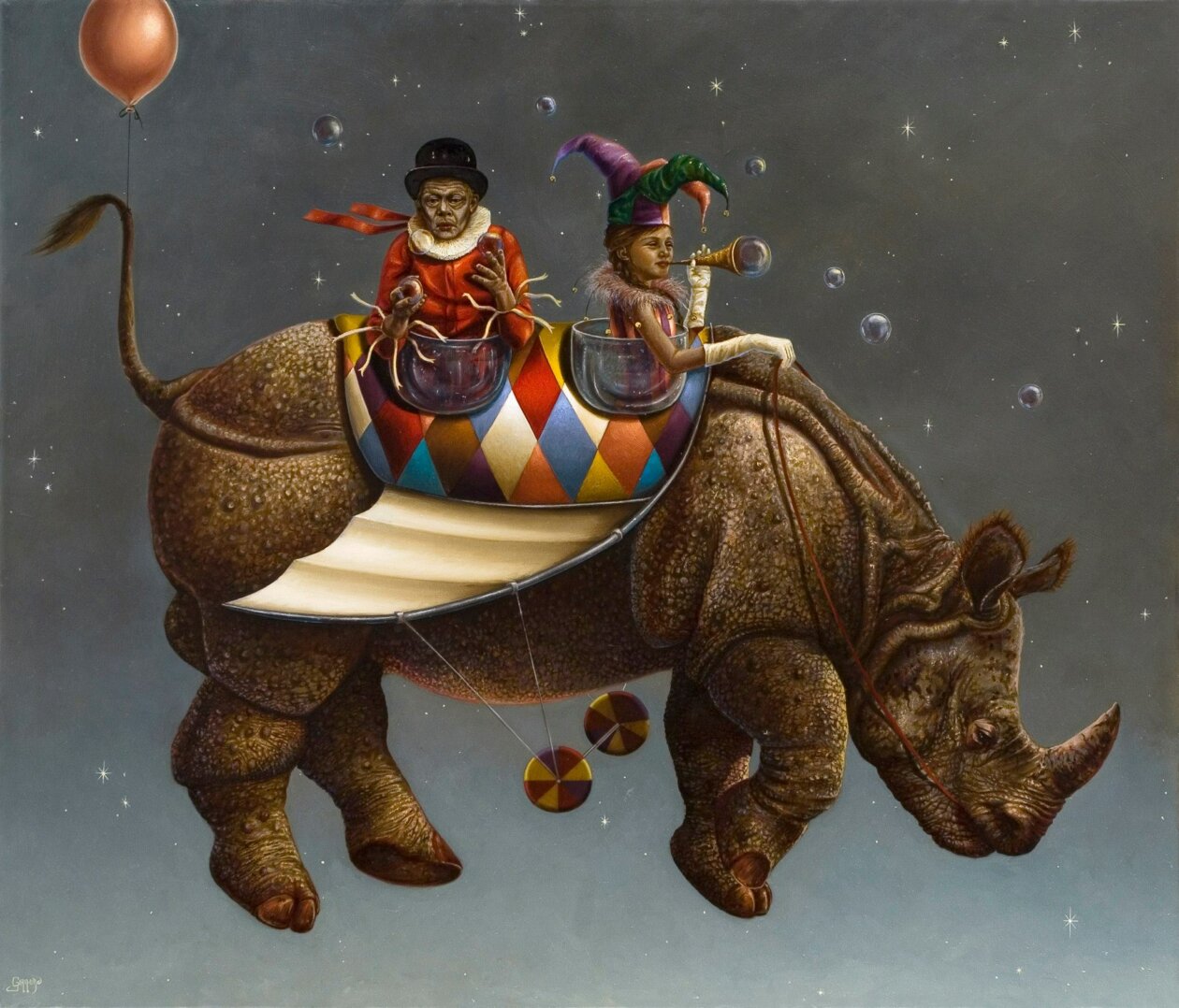 Kids And Animals, Enchanting Portrait Paintings By Claudia Giraudo (14)