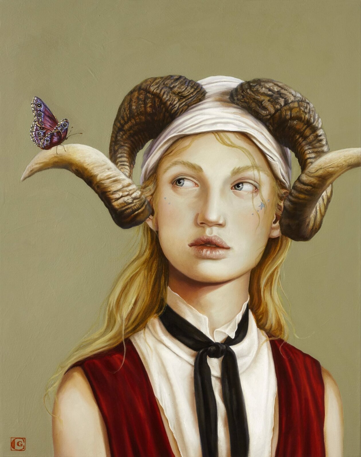 Kids And Animals, Enchanting Portrait Paintings By Claudia Giraudo (2)